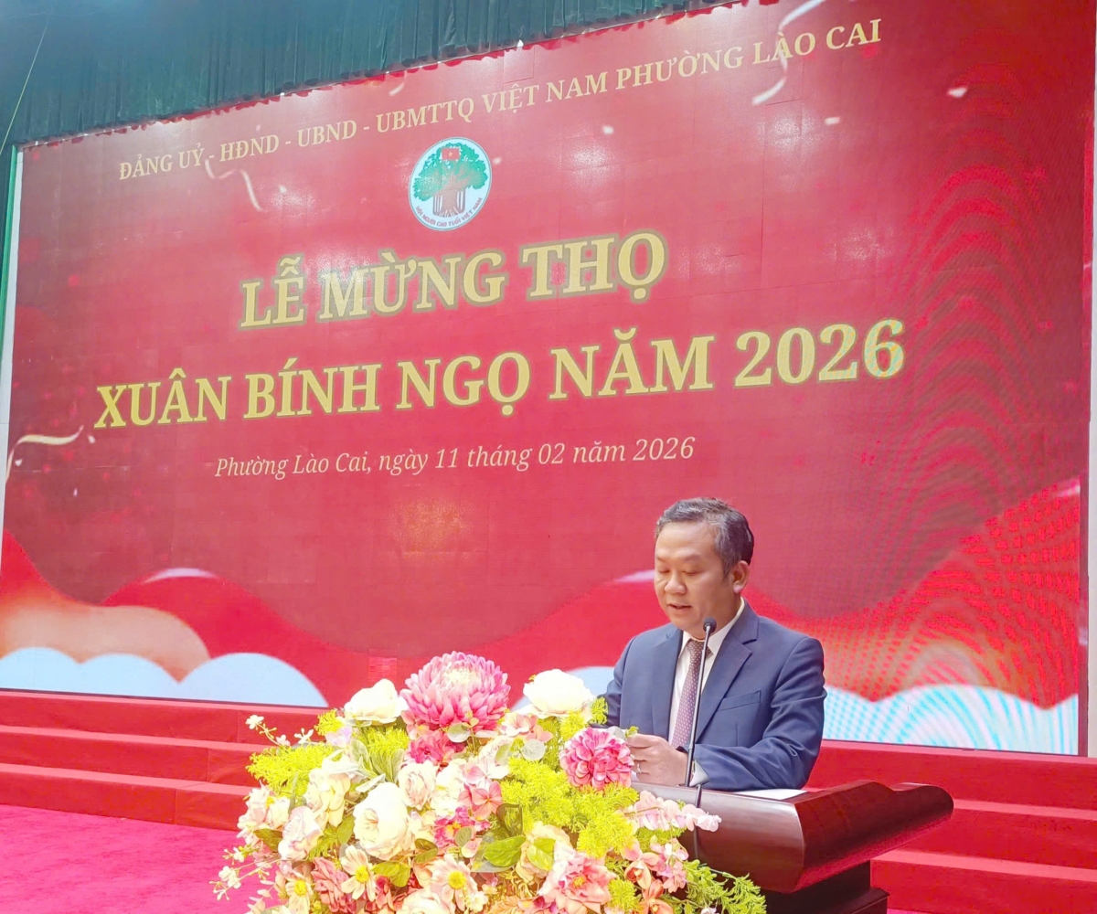 Phường Lào Cai tổ chức Lễ mừng thọ xuân Bính Ngọ năm 2026