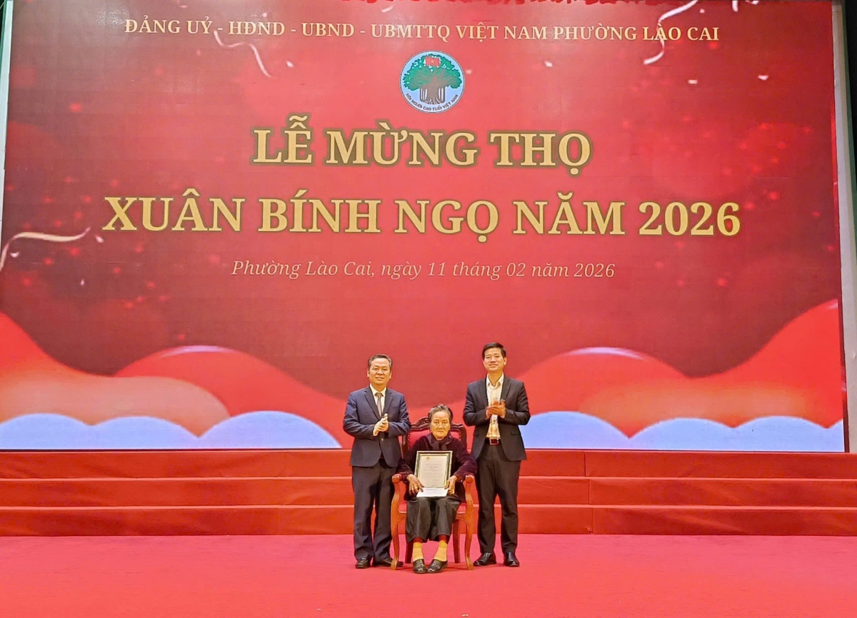 Phường Lào Cai tổ chức Lễ mừng thọ xuân Bính Ngọ năm 2026