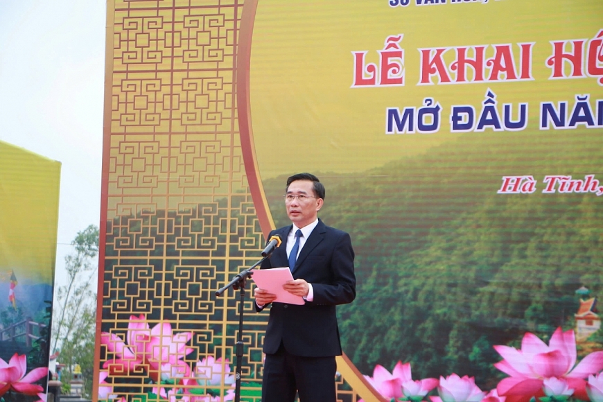 Ông Nguyễn Viết Trường, Giám đốc Sở VH-TT&DL Hà Tĩnh.