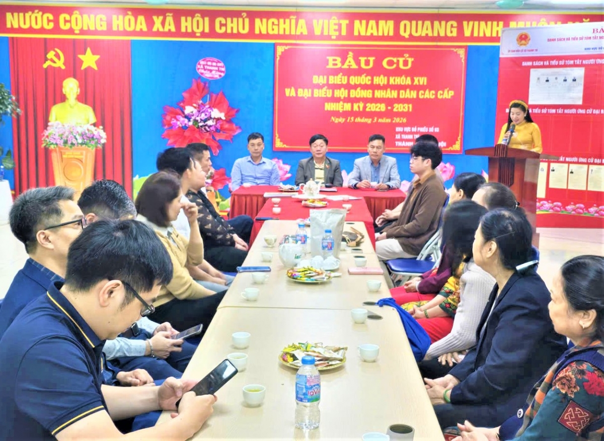 Quang cảnh buổi lễ