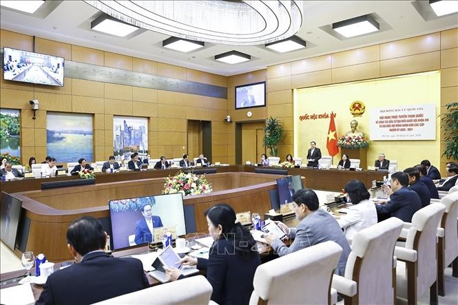 Chủ tịch Quốc hội Trần Thanh Mẫn, Chủ tịch Hội đồng bầu cử Quốc gia chủ trì Hội nghị