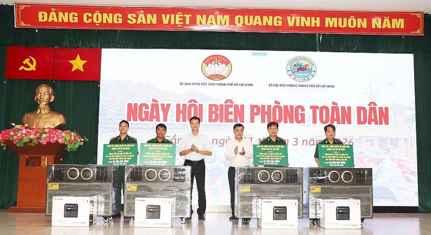 Ngày hội Biên phòng toàn dân năm 2026 tại xã Cần Giờ, TP. Hồ Chí Minh