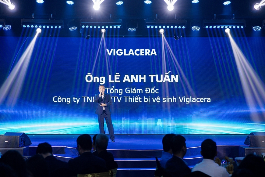 Ông Lê Anh Tuấn – Tổng giám đốc Công ty VIGSA phát biểu tại Lễ ra mắt Công ty