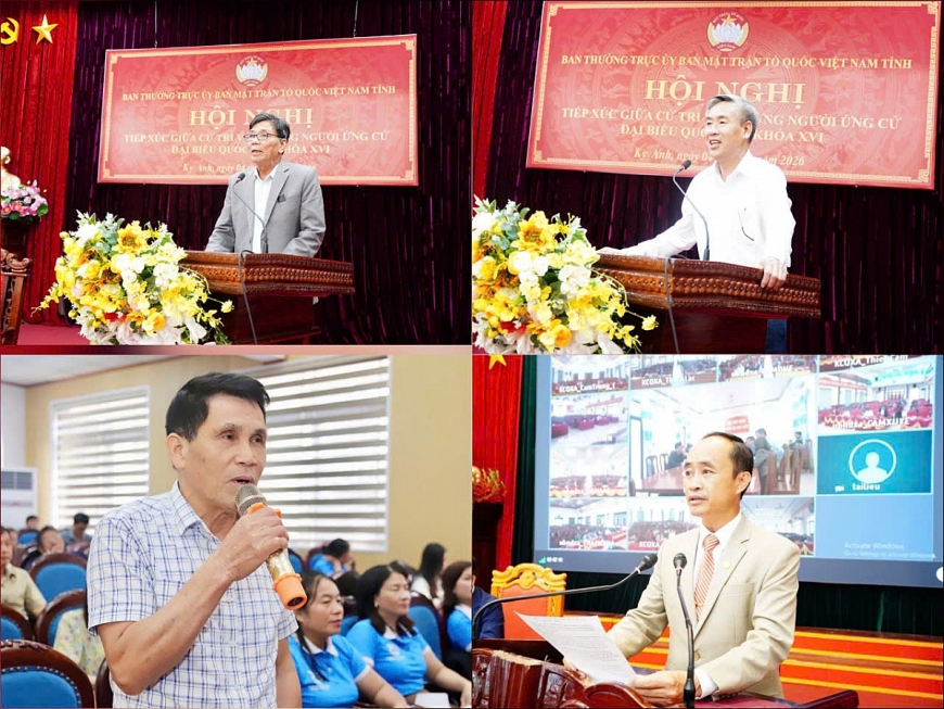 Tại các hội nghị, cử tri đồng thuận cao với chương trình hành động của ứng cử viên Nguyễn Thanh Bình.