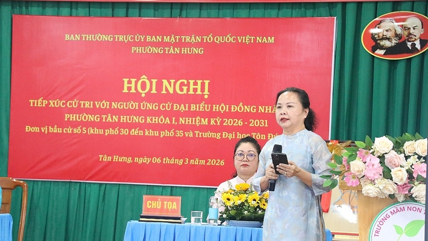 Bà Đào Thương Hồng Hạnh – Phó Bí thư Chi bộ, Trưởng khu phố 30