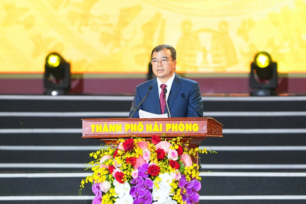 Phó Chủ tịch UBND thành phố Nguyễn Minh Hùng, Trưởng Ban Tổ chức Lễ hội mùa Xuân Côn Sơn – Kiếp Bạc năm 2026