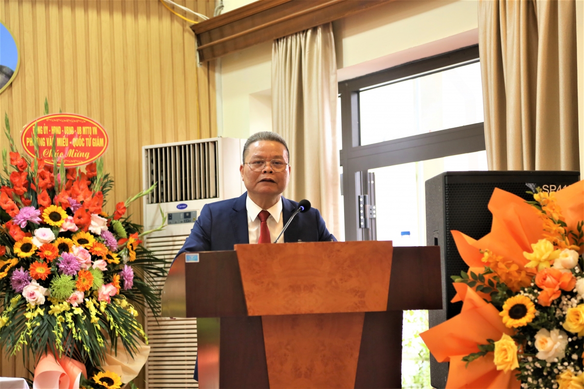 Ông Phạm Huy Giáp phát biểu