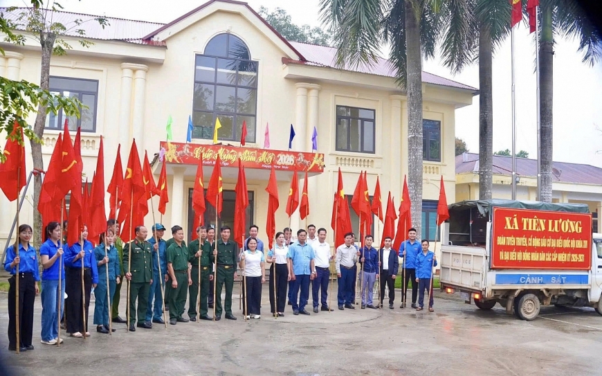 Xã Tiên Lương, tỉnh Phú Thọ: Chuẩn bị chu đáo để cuộc bầu cử thành công tốt đẹp