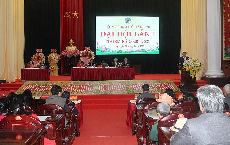Hội NCT xã Lưu Vệ tổ chức Đại hội lần thứ I, nhiệm kỳ 2026-2031