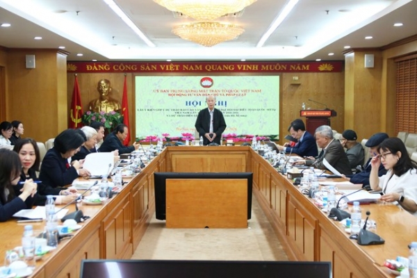 Báo cáo chính trị trình Đại hội phải thể hiện được vai trò bứt phá của Mặt trận trong giai đoạn đất nước đang chuyển mình