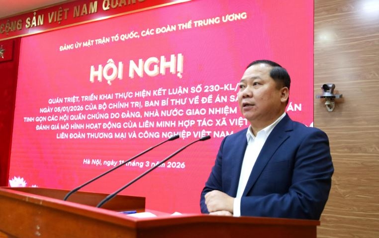 Triển khai Đề án sắp xếp, tinh gọn các hội quần chúng do Đảng, Nhà nước giao nhiệm vụ