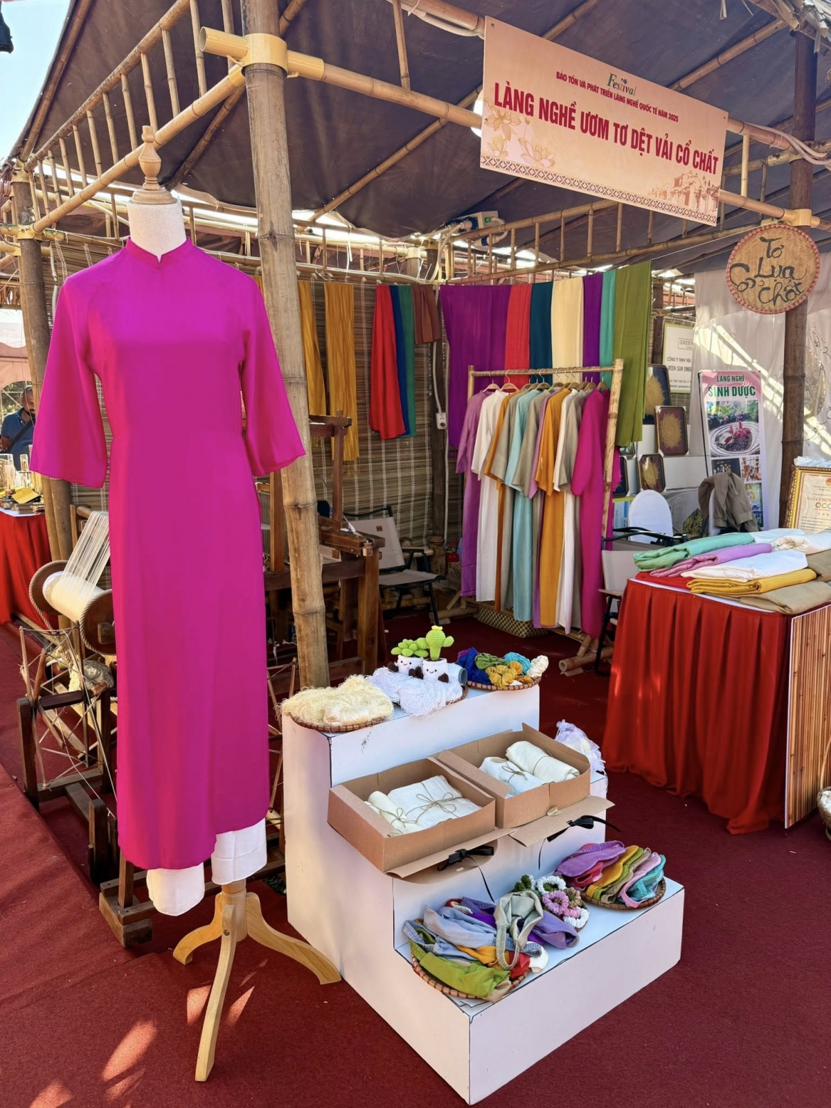 Giữ hồn tơ lụa Cổ Chất: Khi tiếng thoi còn neo ký ức Giữ hồn tơ lụa Cổ Chất: Khi tiếng thoi còn neo ký ức