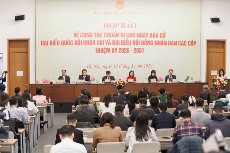 Họp báo công tác chuẩn bị bầu cử Quốc hội khóa XVI và HĐND các cấp