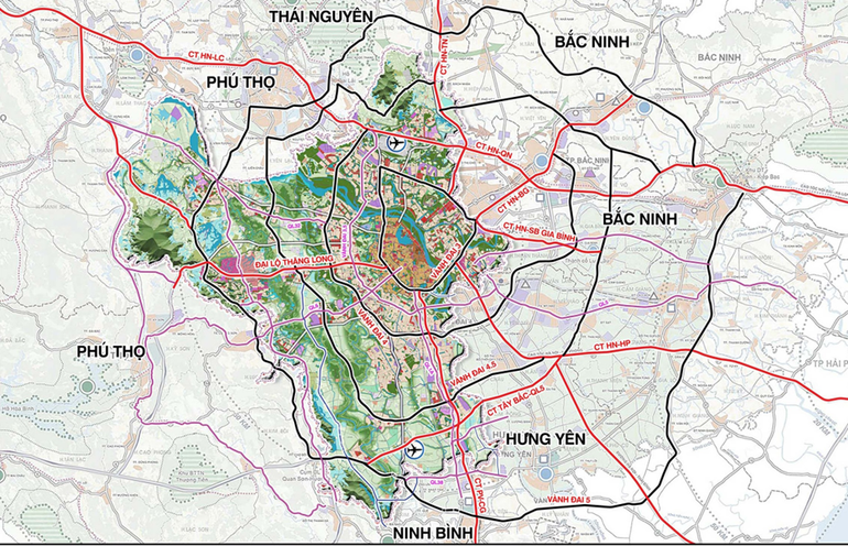 Hà Nội lấy ý kiến người dân về quy hoạch Thủ đô tầm nhìn 100 năm