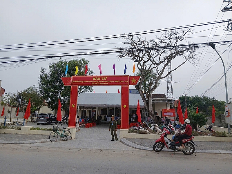 Cử tri cao tuổi Thanh Hóa hân hoan trong ngày bầu cử