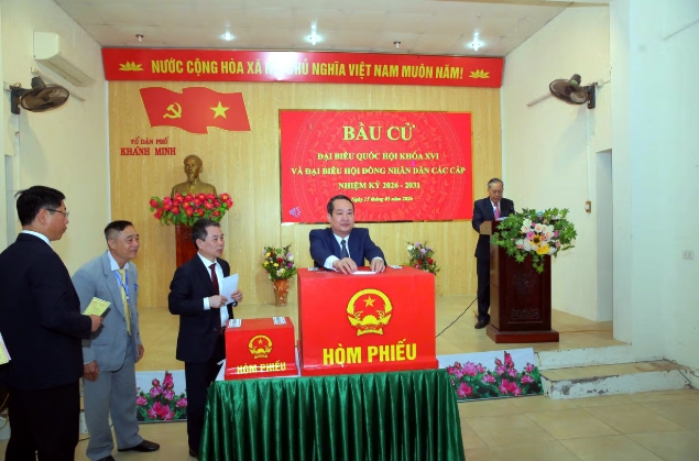 Ninh Bình: Hơn 3 triệu cử tri nô nức đi bỏ phiếu