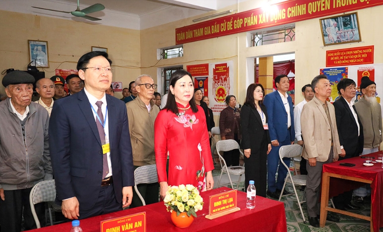 Ninh Bình: Hơn 3 triệu cử tri nô nức đi bỏ phiếu