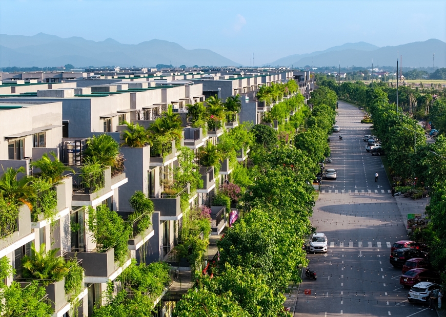 Một góc đại đô thị xanh Eco Central Park