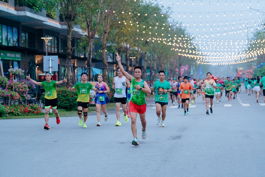 Khoảnh khắc chạy giữa thiên nhiên của các runner