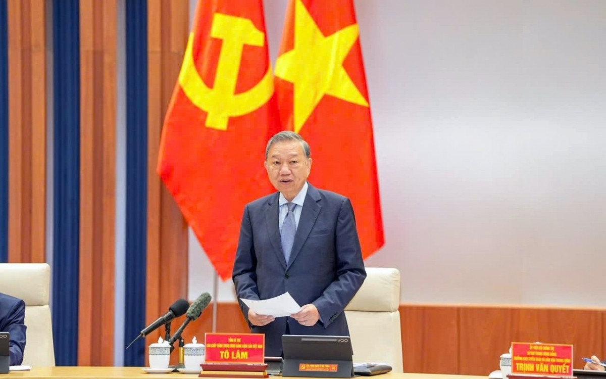 ng Bí thư Tô Lâm và Đoàn công tác Trung ương làm việc với Ban Chấp hành Đảng bộ thành phố Hải Phòng về tình hình phát triển kinh tế - xã hội, công tác xây dựng Đảng và định hướng phát triển của thành phố trong thời gian tới