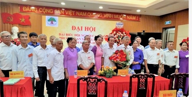 Ban Chấp hành Hội NCT phường Vạn Xuân ra mắt Đại hội