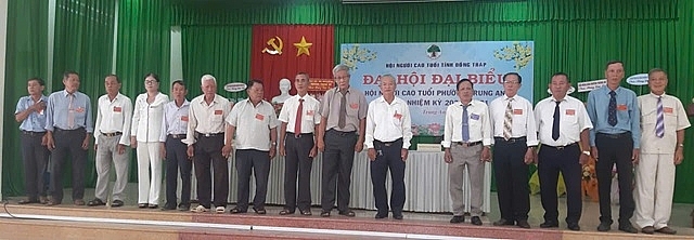 Ban Chấp hành Hội NCT phường Trung An nhiệm kỳ 2026–2031 ra mắt.