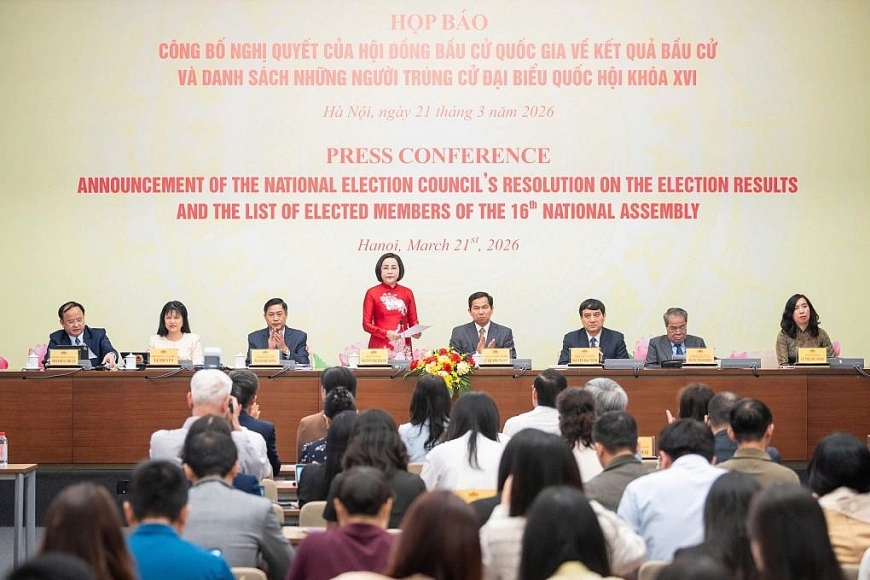 Công bố danh sách chính thức 500 đại biểu Quốc hội khóa XVI nhiệm kỳ 2026 -2031