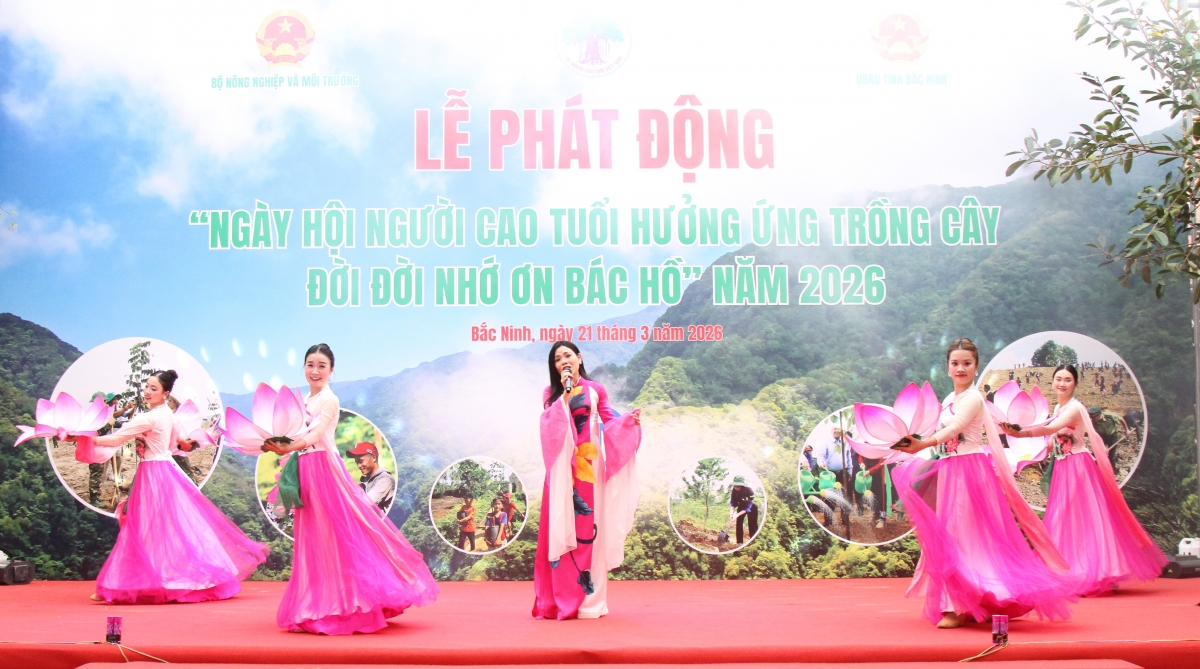 Phóng sự ảnh: Ngày hội NCT hưởng ứng phát động Tết trồng cây “Đời đời nhớ ơn Bác Hồ” năm 2026