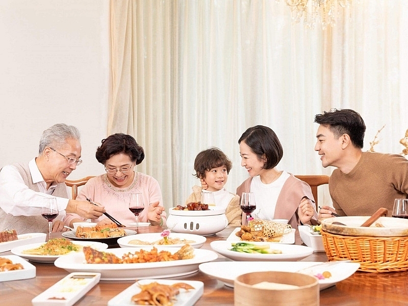 Bữa cơm gia đình “ngọn lửa” giữ ấm cho mỗi người