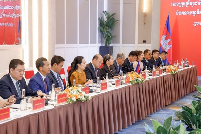 Đoàn đại biểu cấp cao Campuchia tại Hội đàm
