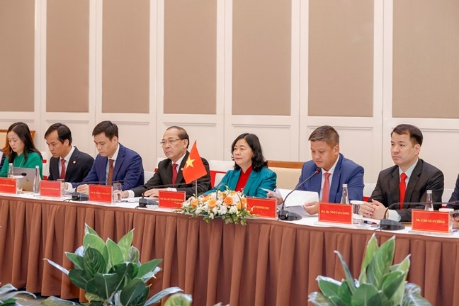 Đoàn đại biểu cấp cao Ủy ban Trung ương MTTQ Việt Nam tại Hội đàm