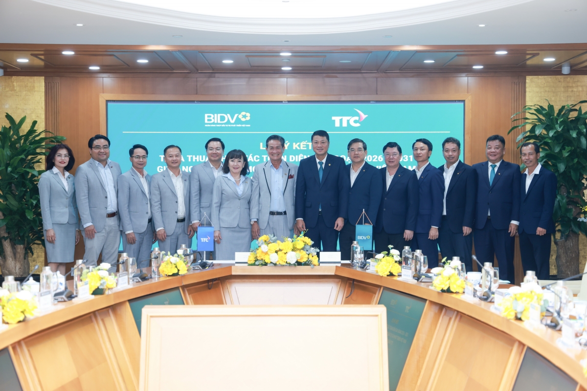 BIDV và TTC tăng cường hợp tác, thúc đẩy phát triển bền vững