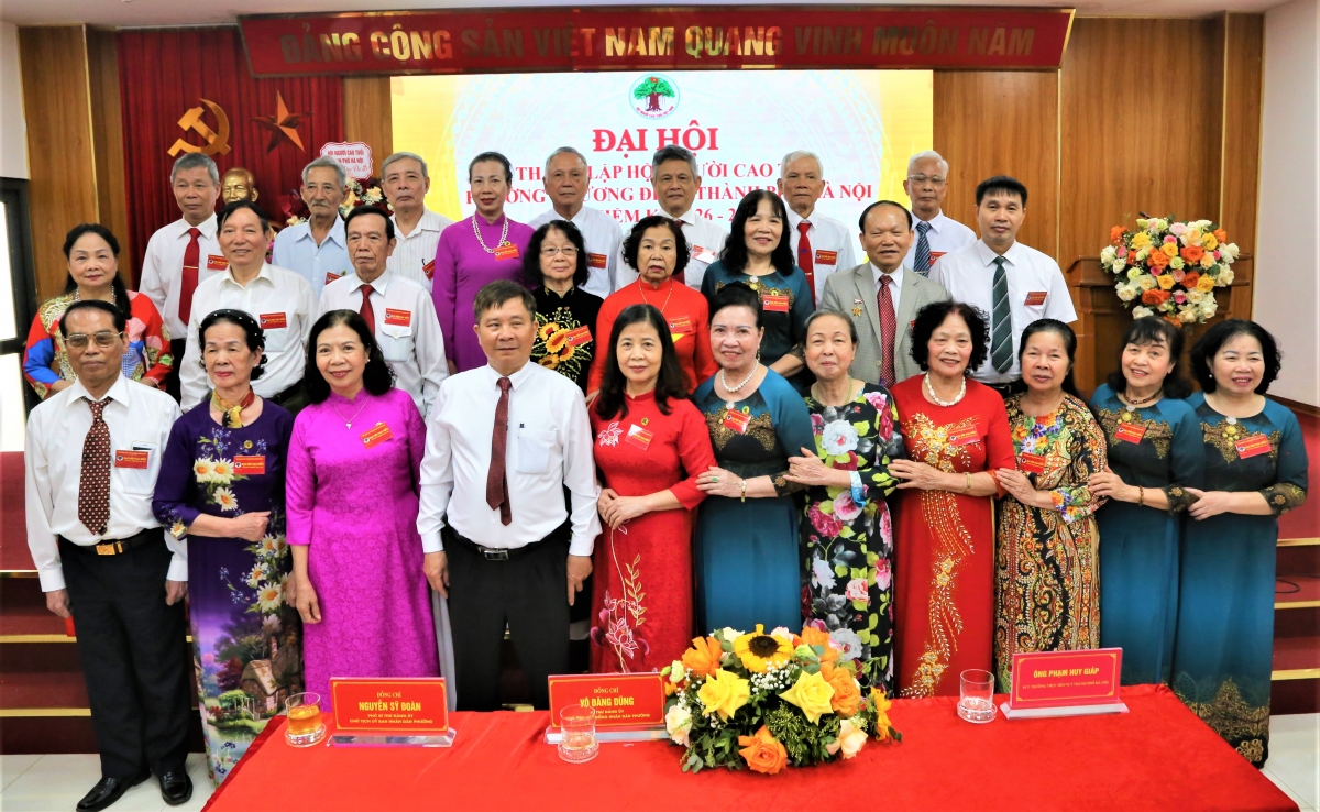 Ban Chấp hành Hội NCT phường Khương Đình ra mắt Đại hội