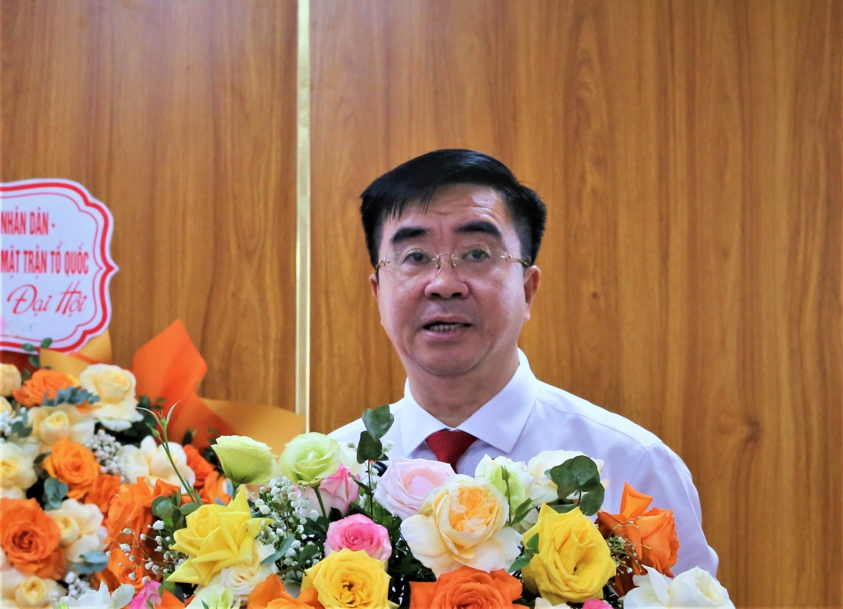 Ông Võ Đăng Dũng phát biểu