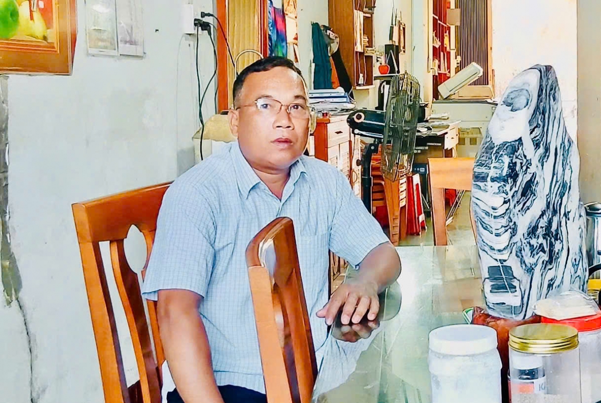 Ông Đổng Vính, Trưởng thôn Phú Nhuận cho biết ông Đổng Hộ là người cao tuổi tiêu biểu của thôn.