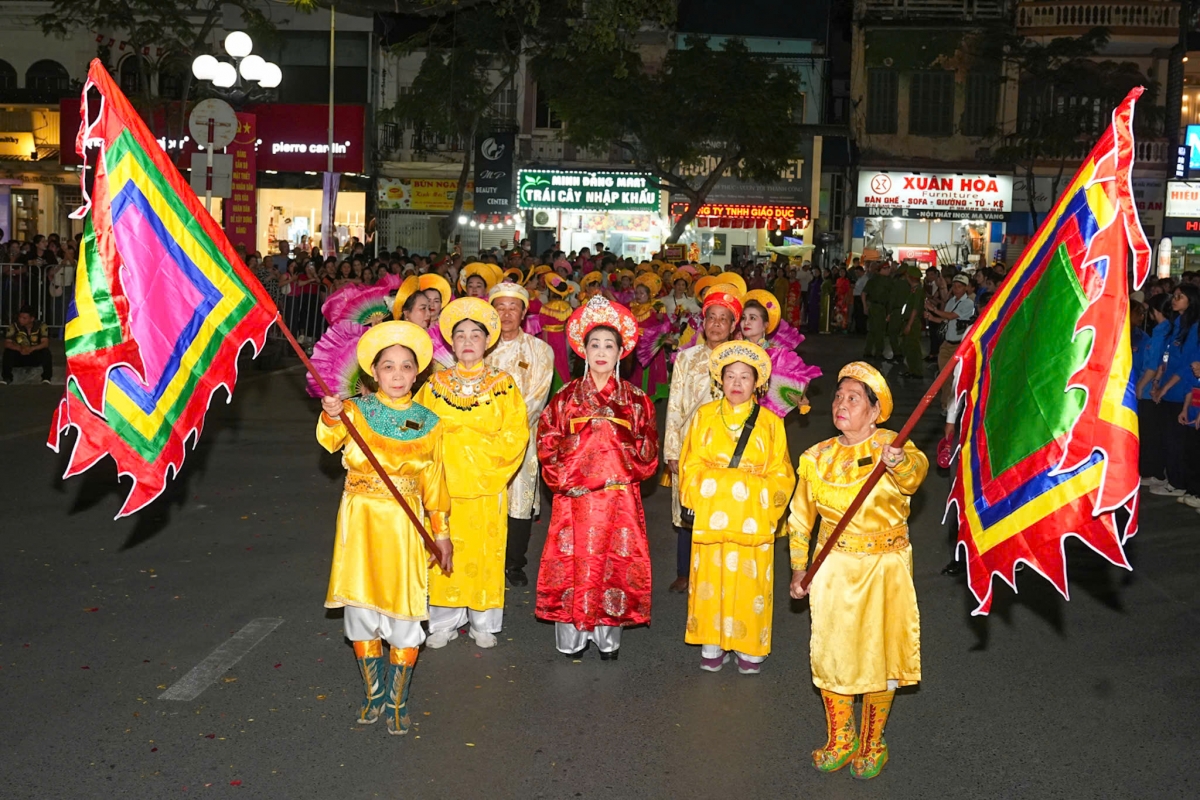 Các nghi lễ tại Lễ hội truyền thống Nữ tướng Lê Chân.