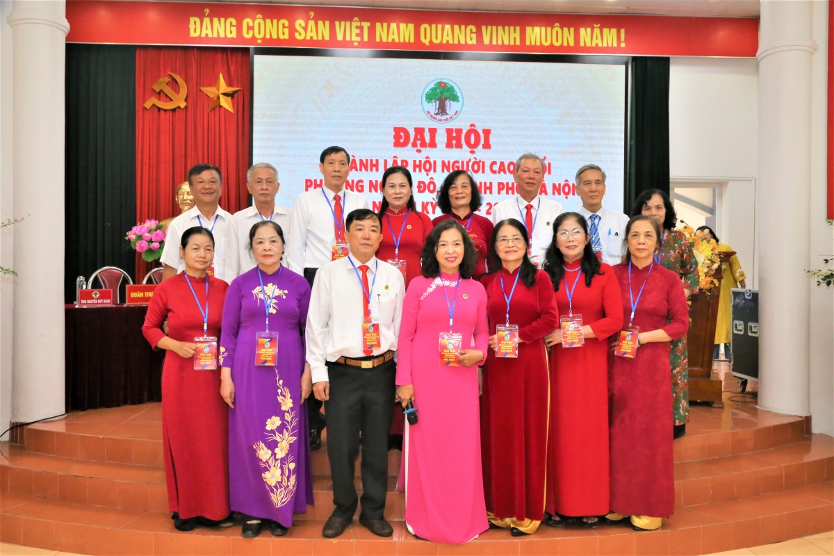 Đại hội thành lập Hội NCT phường Nghĩa Đô: Khởi đầu mới, kỳ vọng mới