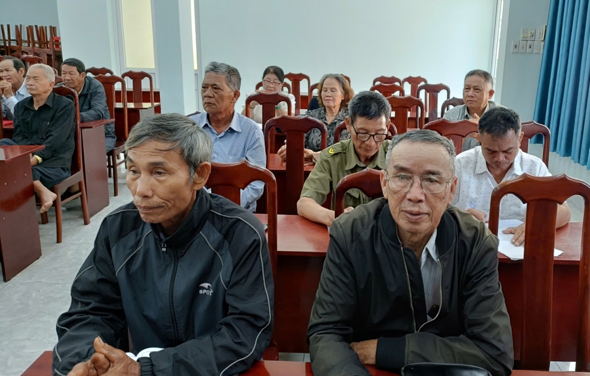 Quang cảnh lớp tập huấn