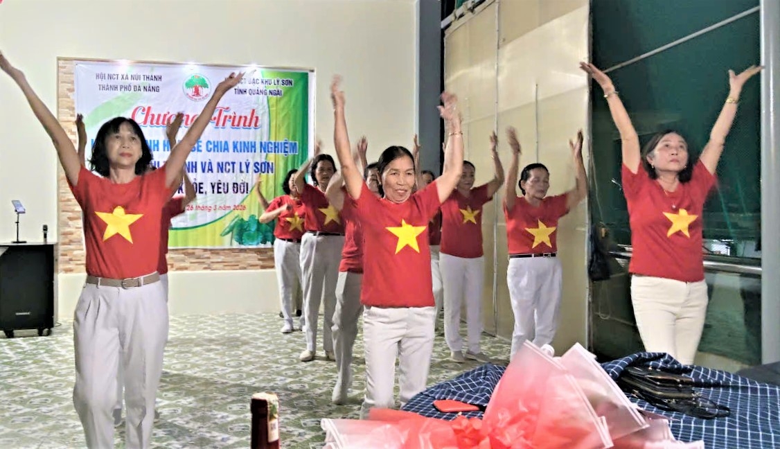 Giao lưu kết nối - lan tỏa nghĩa tình NCT giữa biển đảo Lý Sơn