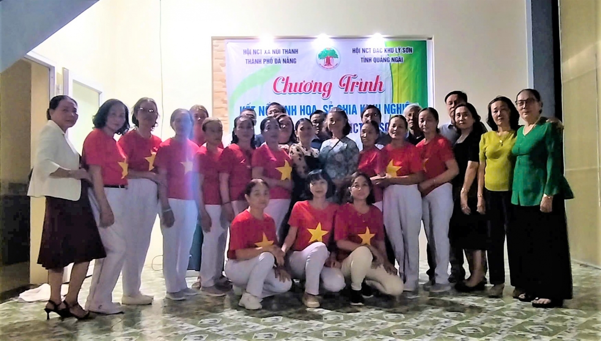 Giao lưu kết nối - lan tỏa nghĩa tình NCT giữa biển đảo Lý Sơn