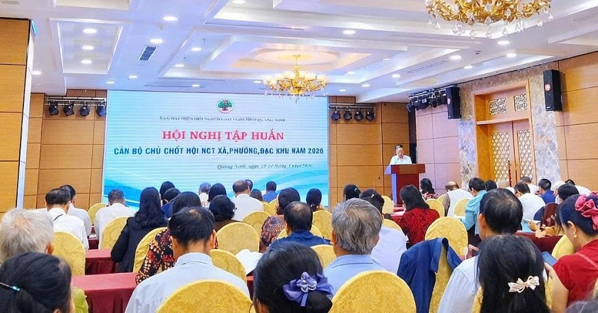 Quang cảnh hội nghị tập huấn