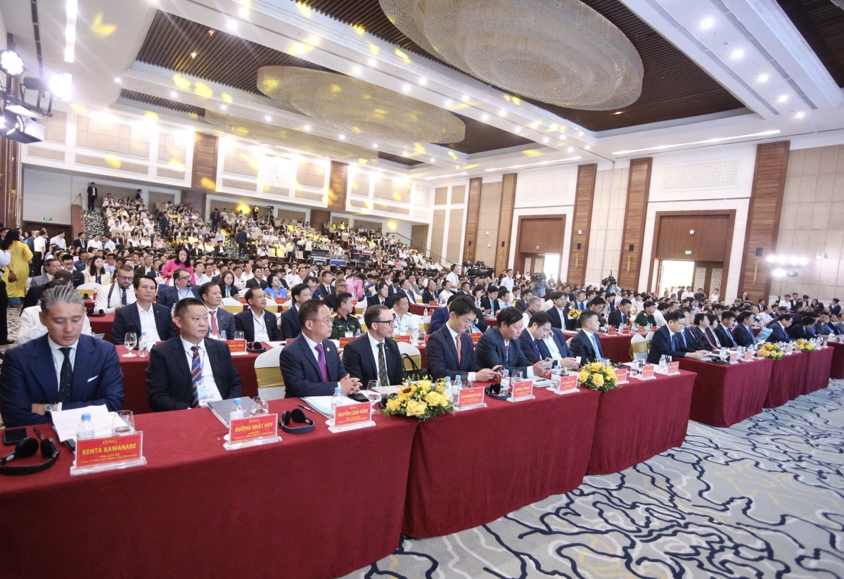 Các đại biểu dự Hội nghị Xúc tiến đầu tư tỉnh Thanh Hóa năm 2026