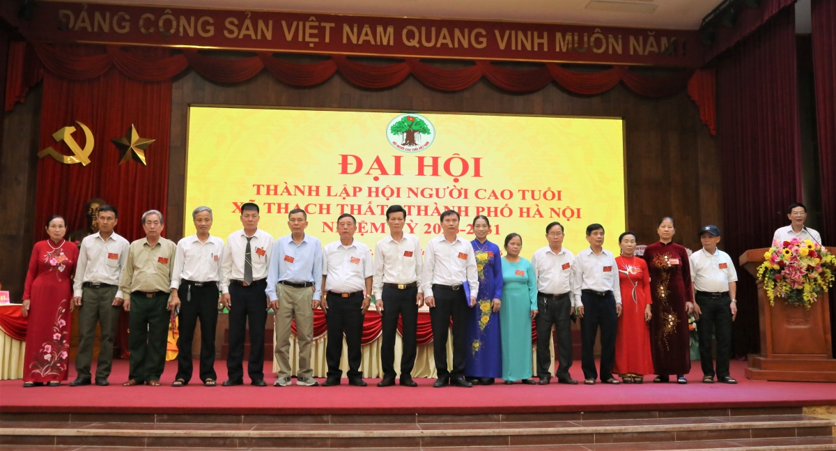 Ban Chấp hành Hội NCT xã Thạch Thất ra mắt Đại hội