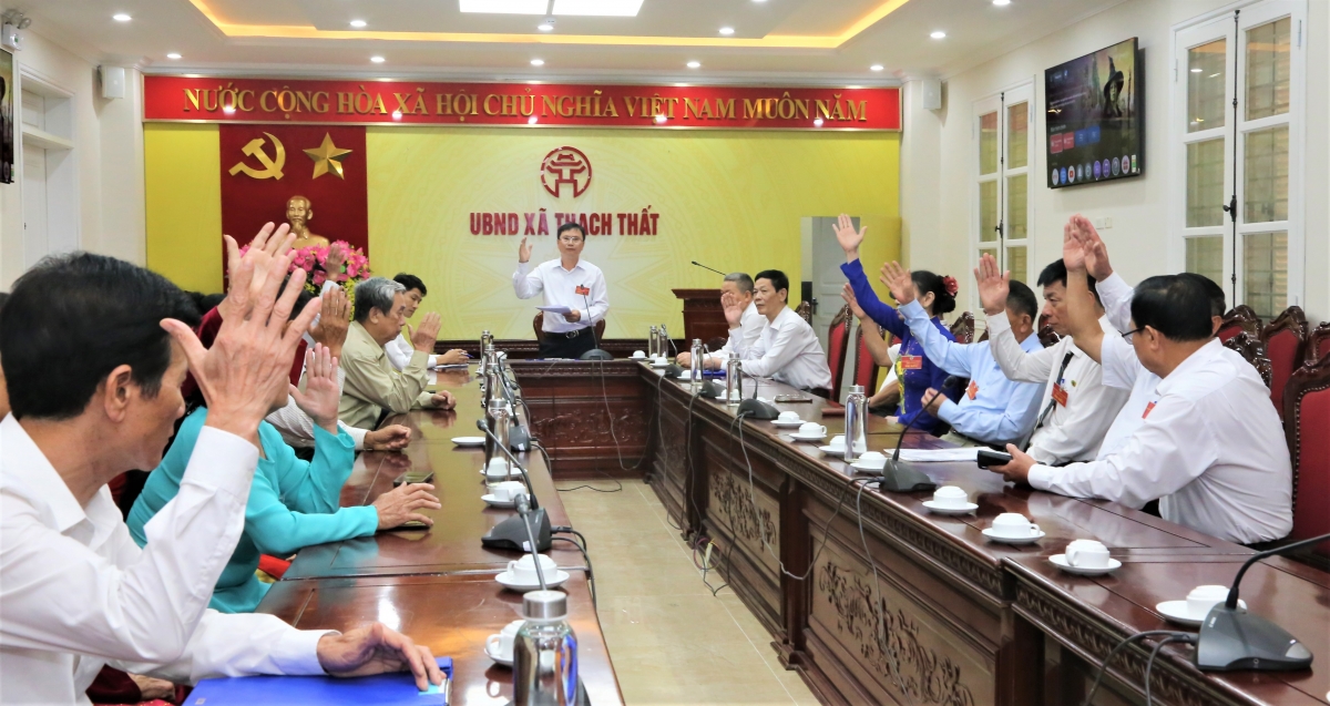 Hội nghị Ban Chấp hành Hội NCT xã Thạch Thất lần thứ nhất