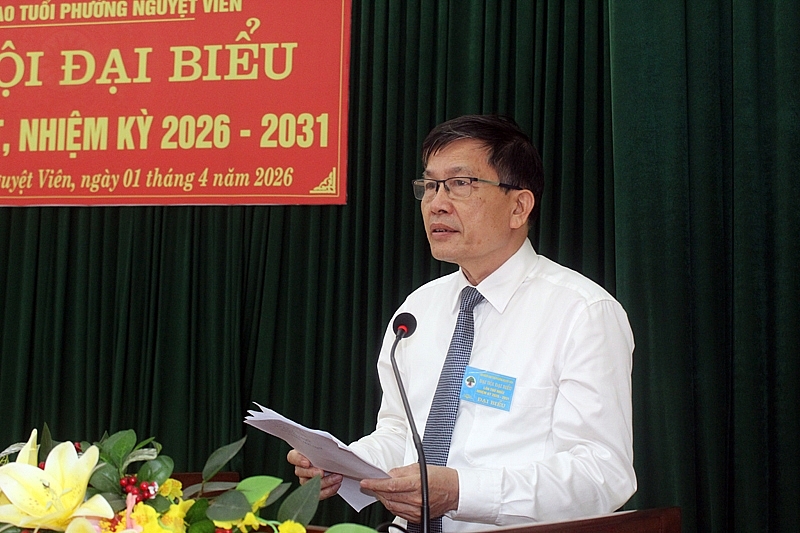 Hội NCT phường Nguyệt Viên đề ra 8 chỉ tiêu chủ yếu nhiệm kỳ 2026-2031