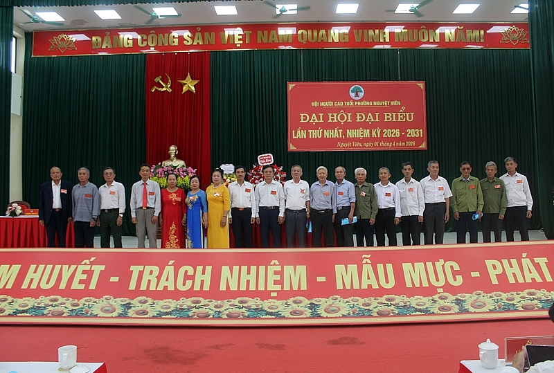 Hội NCT phường Nguyệt Viên đề ra 8 chỉ tiêu chủ yếu nhiệm kỳ 2026-2031