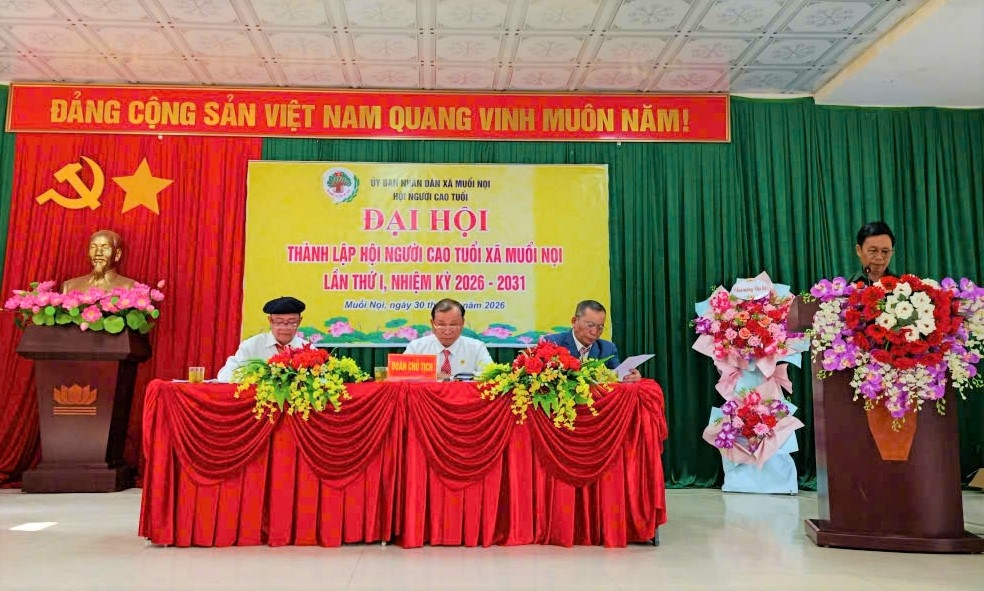 Đại hội thành lập Hội NCT xã Muổi Nọi, tỉnh Sơn La