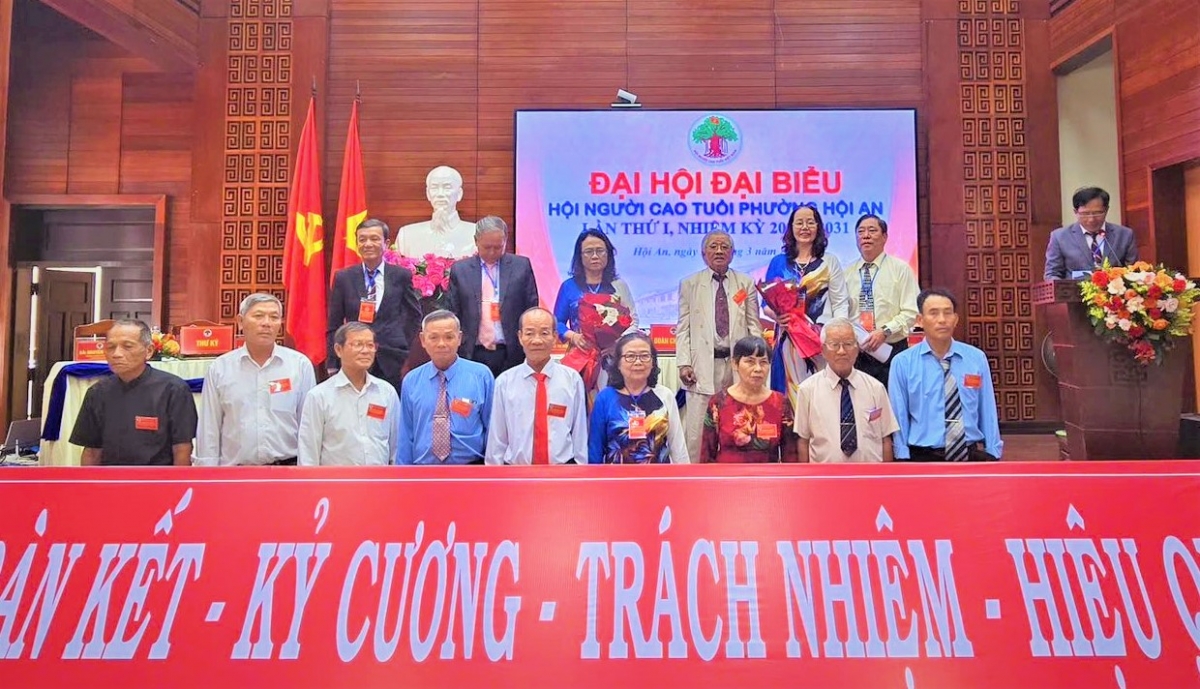 Ban Chấp hành Hội NCT phường Hội An ra mắt Đại hội