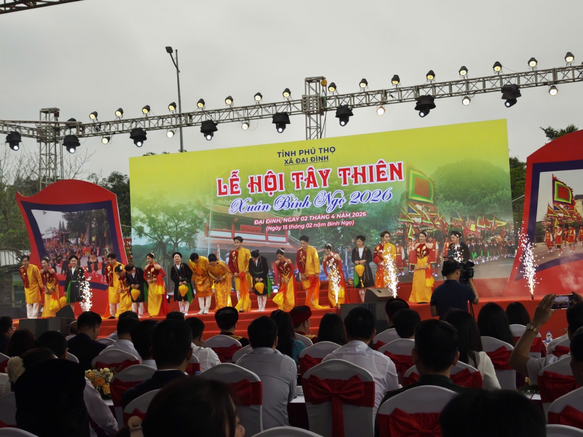 Phú Thọ: Khai hội Tín ngưỡng thờ Mẫu Tây Thiên