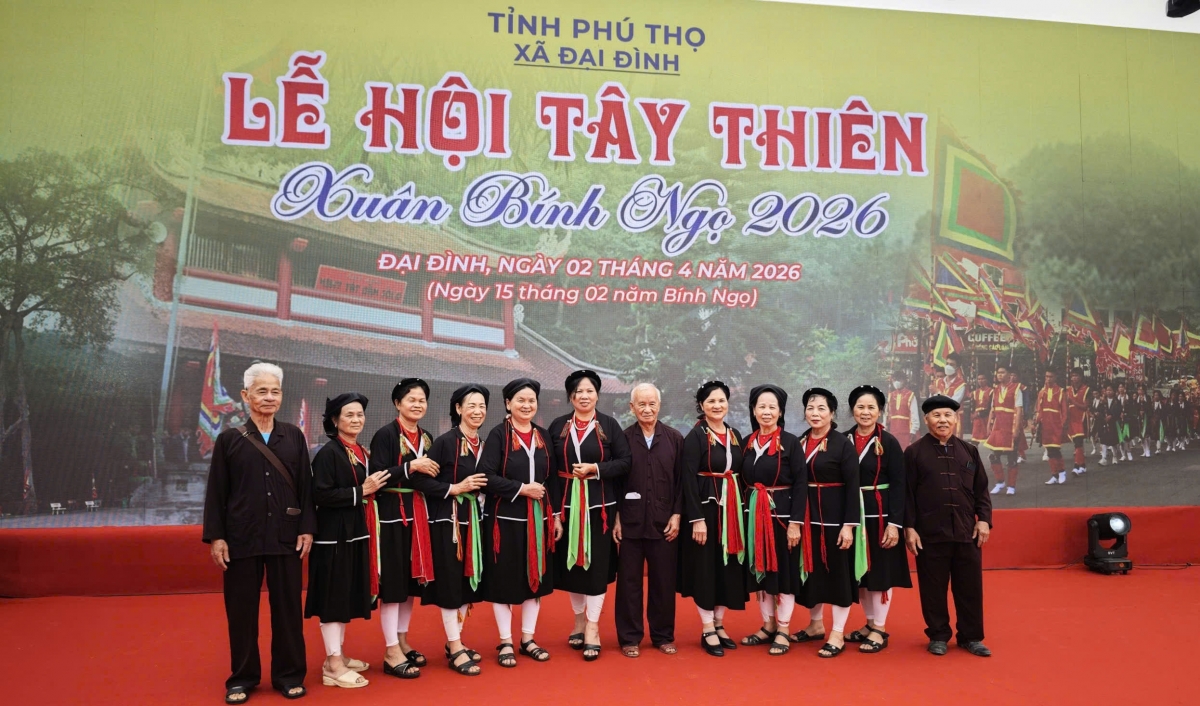 Phú Thọ: Khai hội Tín ngưỡng thờ Mẫu Tây Thiên